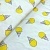Ткань Желтое мороженое на молочном фоне, сатин, 100% хлопок, Китай